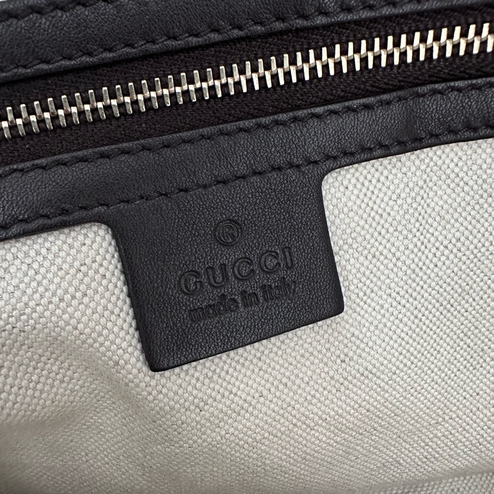 Gucci Dark Brown Monogram Tote - Picture 5 of 13